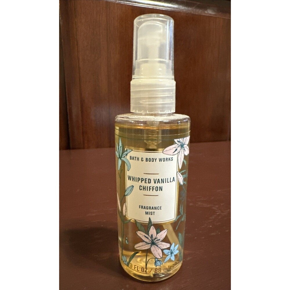 Bath & Body Works Travel Mist Spray whipped vanilla chiffon 3oz - NEW